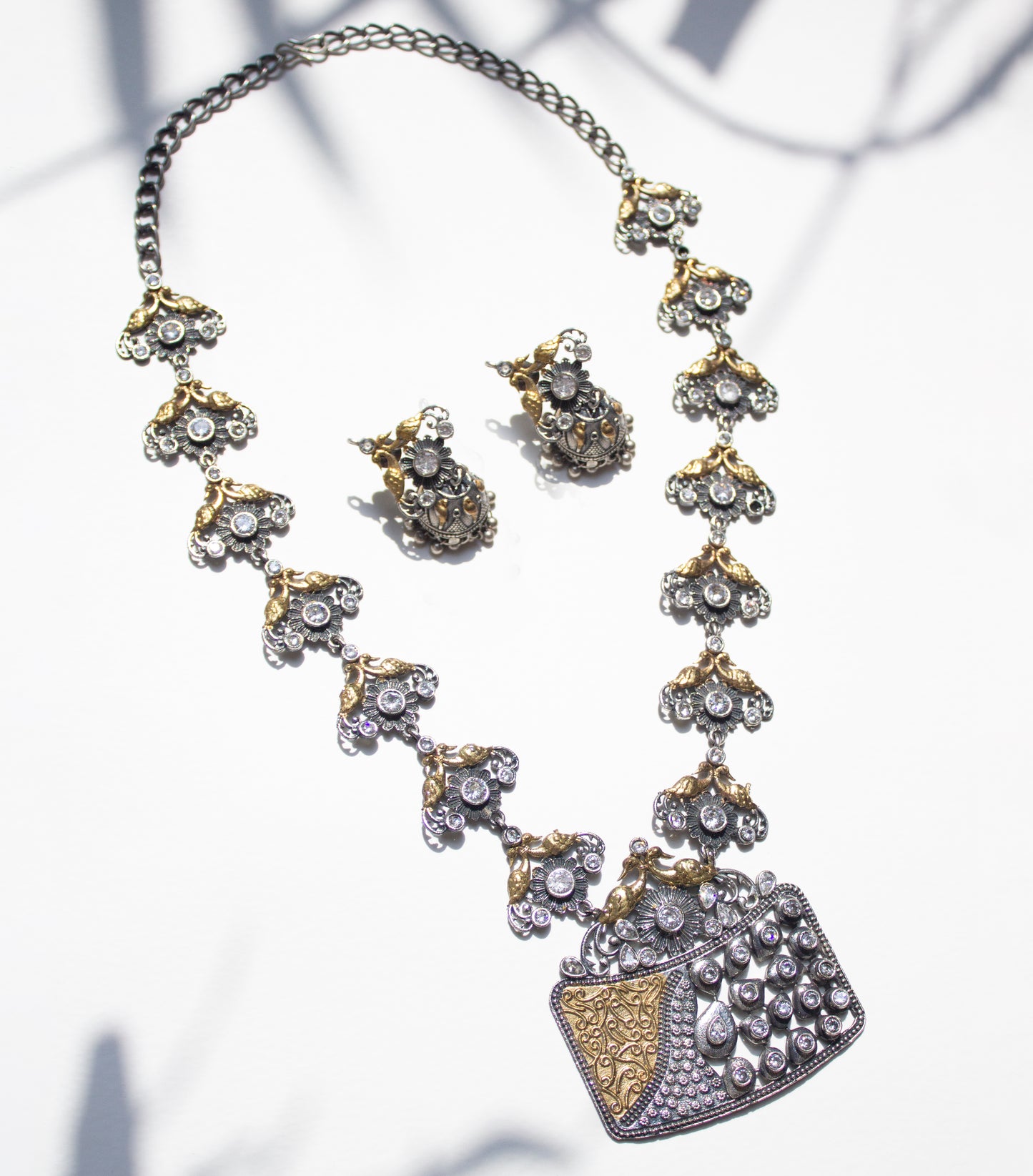 Silver and Golden Antique Set