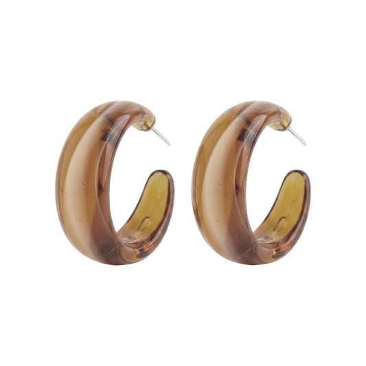 Caramel Chunky Hoops