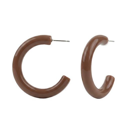 Brown Hoops
