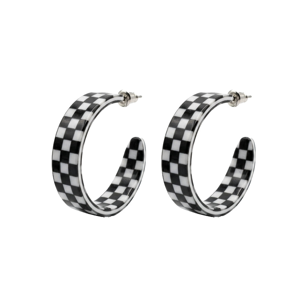 Black and White Hoops