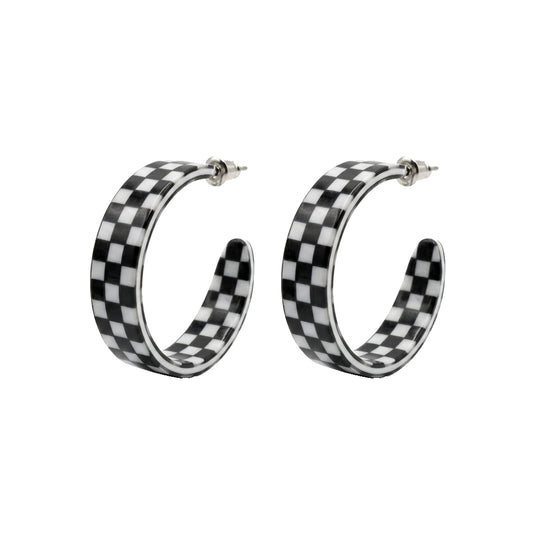Black and White Hoops