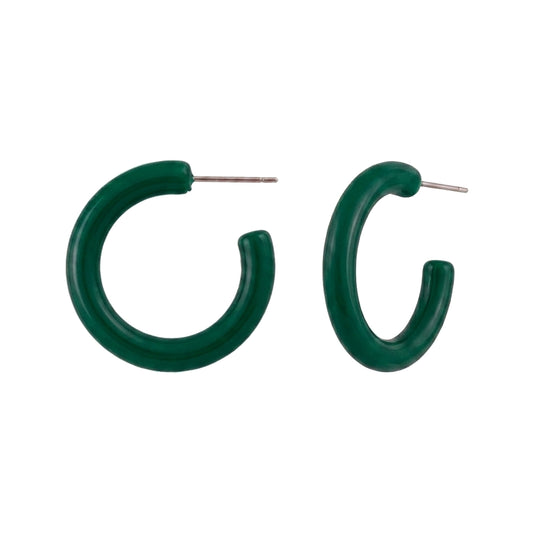 Dark Green Hoops