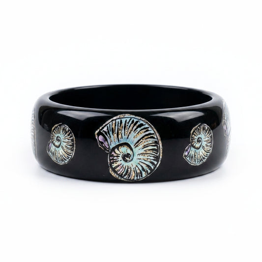 Spiral Shell Sea Life Bangle
