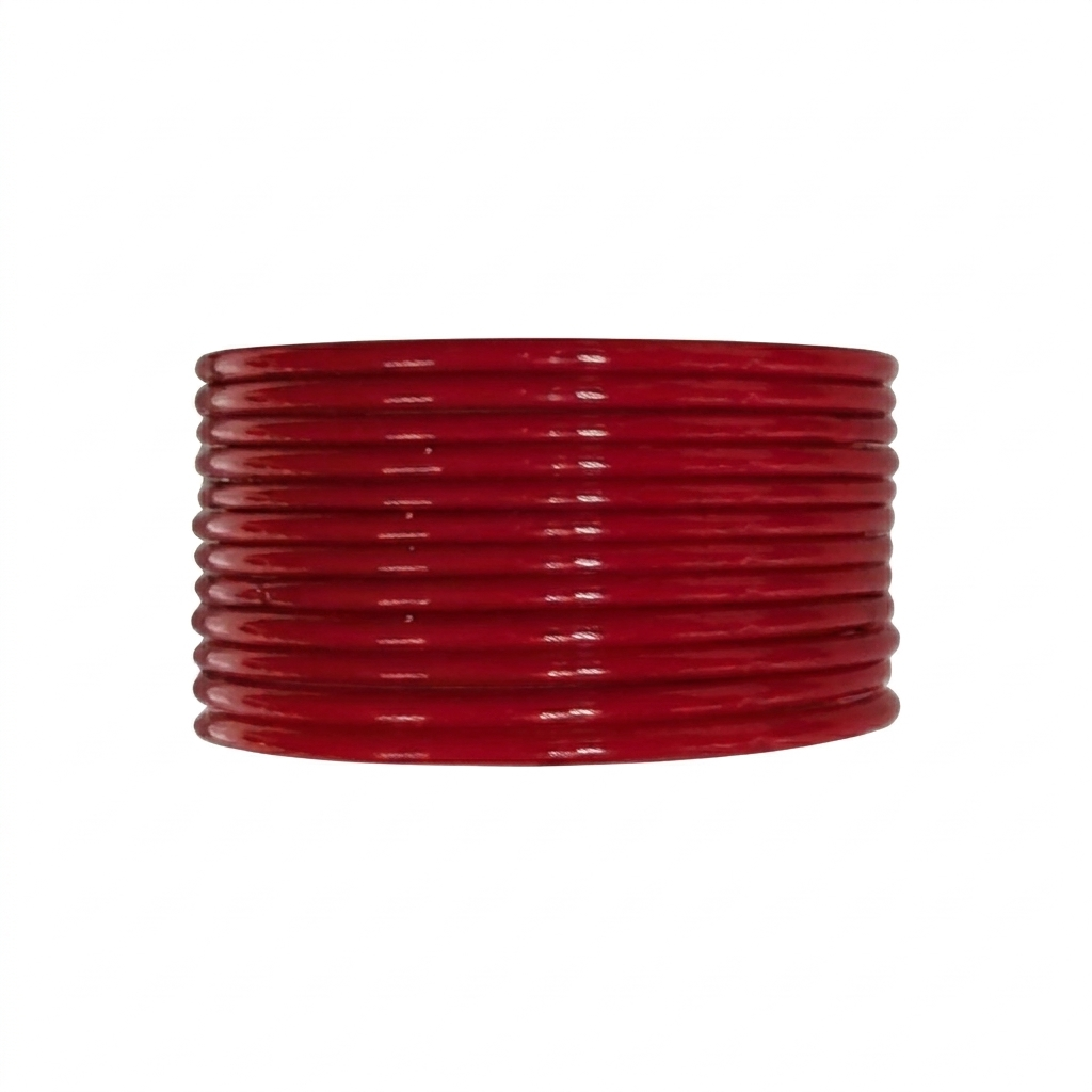 Red Glass Bangles